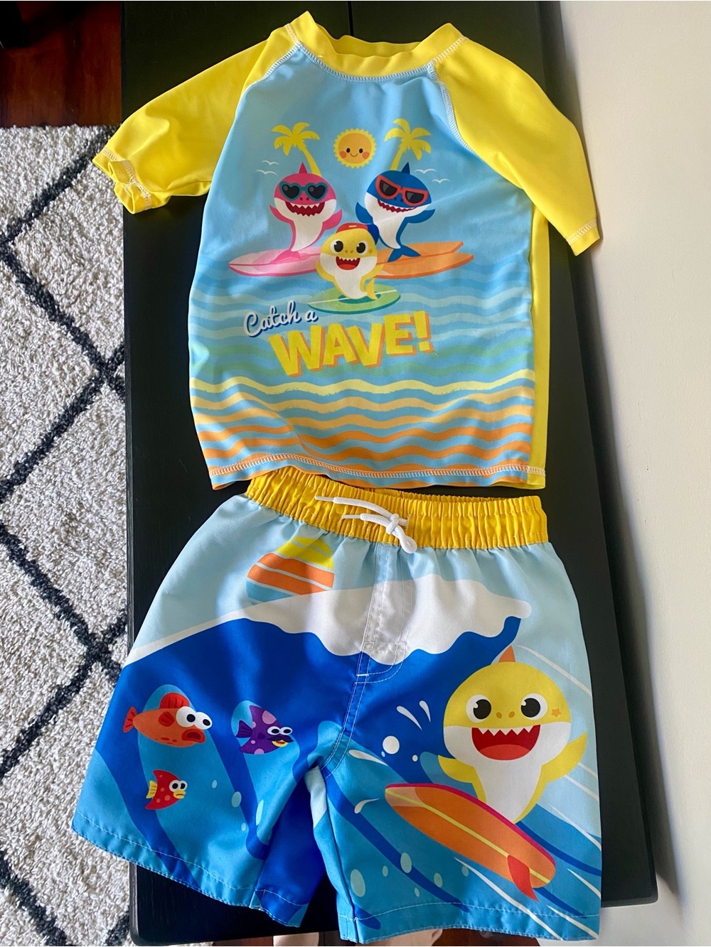 Kids Baby Shark Swim Set 3T